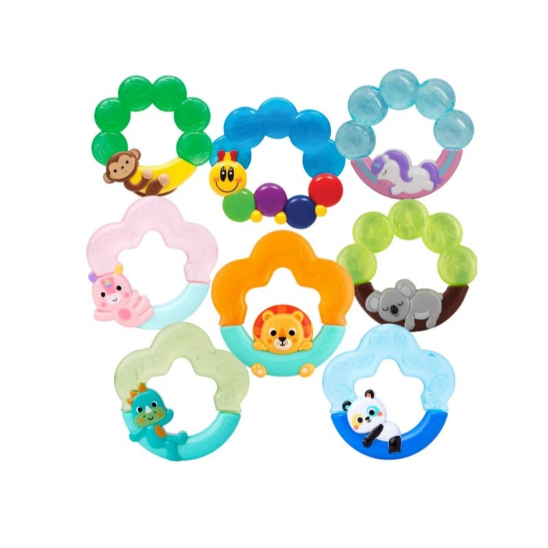 Mordedor Para Bebê Massageador para  Alivia Dor Na Gengiva Buba em Oferta na Shopee