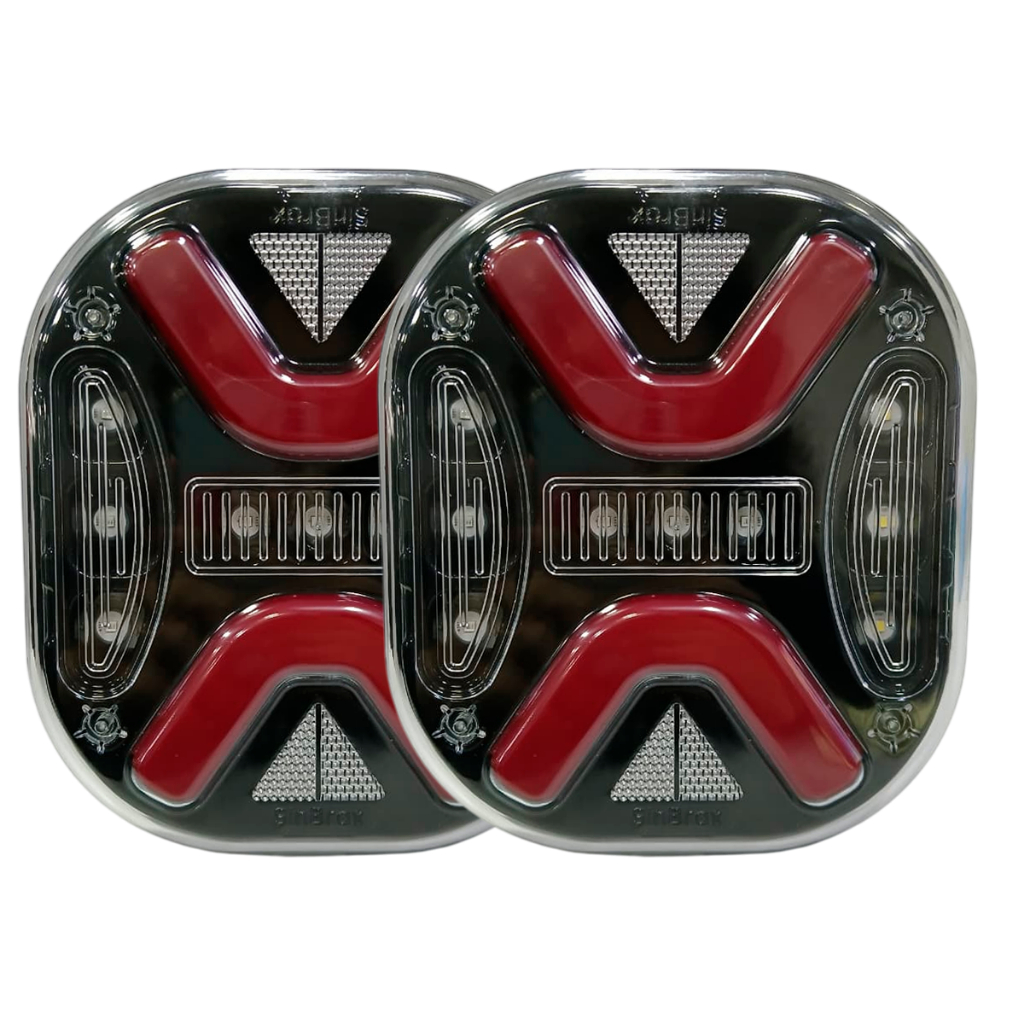 Par Lanterna Marmitao Led 12v 24v Ford Vw