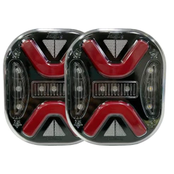 Par Lanterna Marmitao Led 12v 24v Ford Vw
