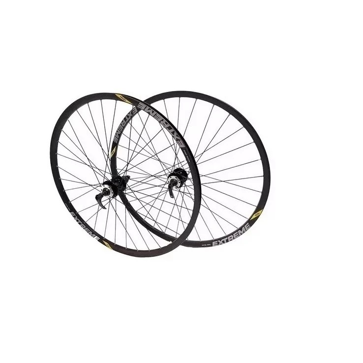 Par Roda Vzan Extreme 26 Disco Cubo K7 Cassete Rolamento 36f