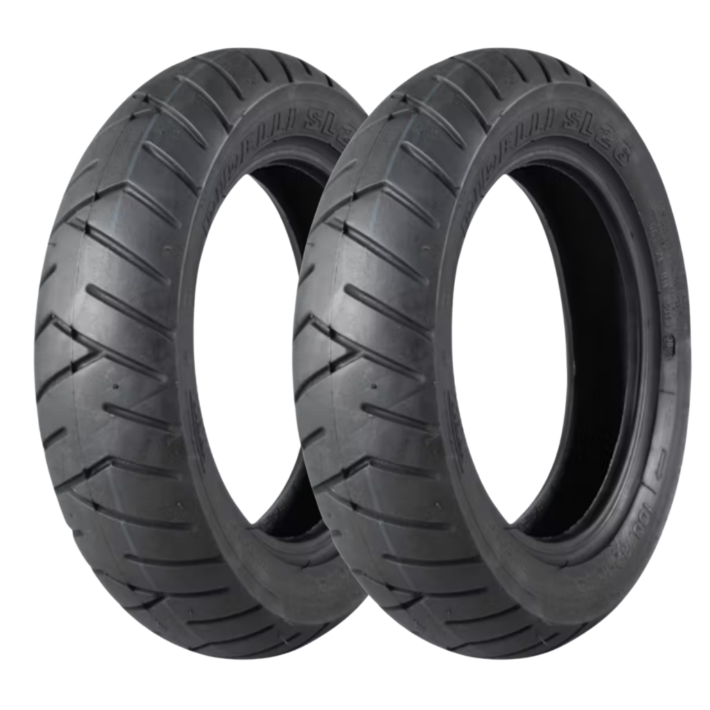 Par Pneu Moto 90/90R10 + 100/90R10 Sl26 Pirelli