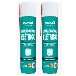 Kit 2 Limpa Contato Elétrico Spray Uso Geral 300ml Radnaq
