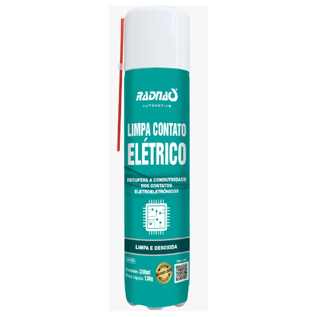 Limpa Contato Elétrico Spray Uso Geral 300ml Radnaq