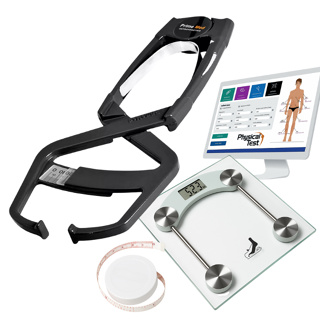 Kit Avaliação Física Completo - Adipometro Prime 10 ANOS GARANTIA - Balança Digital + Trena Corporal em Oferta na Shopee