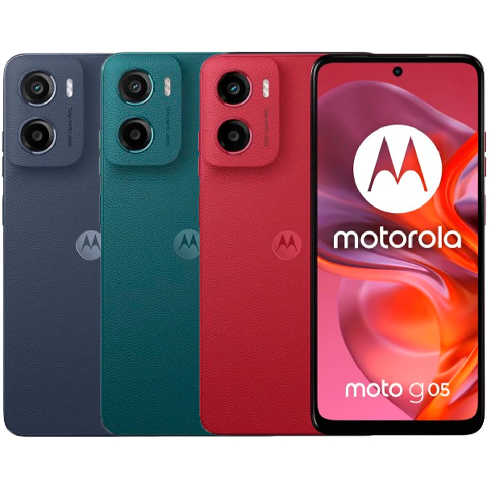 Celular Motorola Moto G05 128Gb 12Gb (4Gb + 8Gb Ram Boost) XT2523-2 Original Novo Nota Fiscal + CAPA