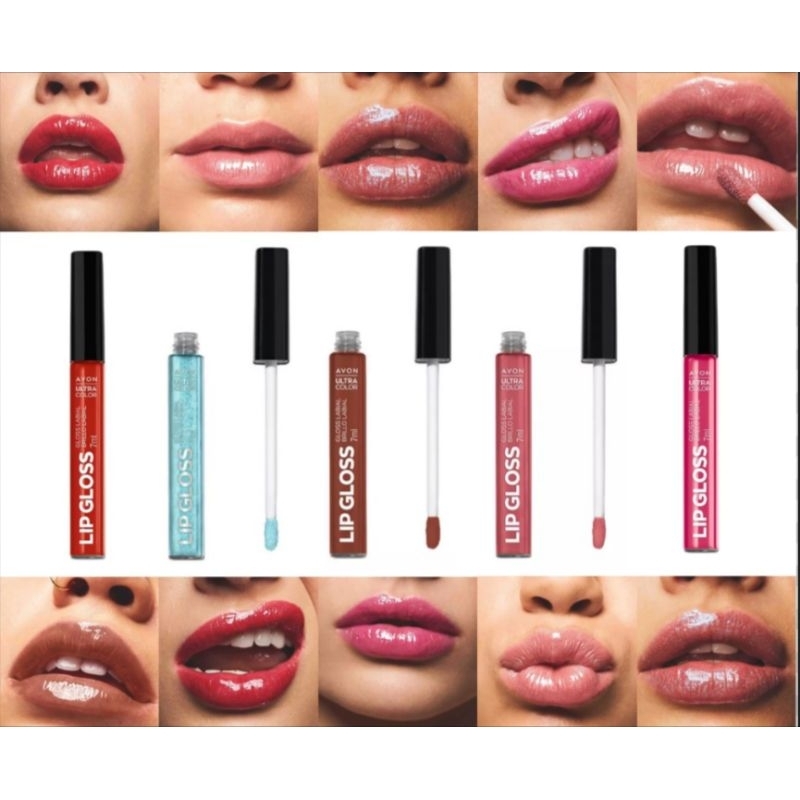 Gloss Labial Avon Ultra Color 7ml - Lip Gloss Avon-Fórmula com FPS 10