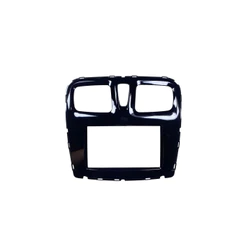 Moldura 7 Polegadas Sandero Logan 2015 A 2024 Black Piano