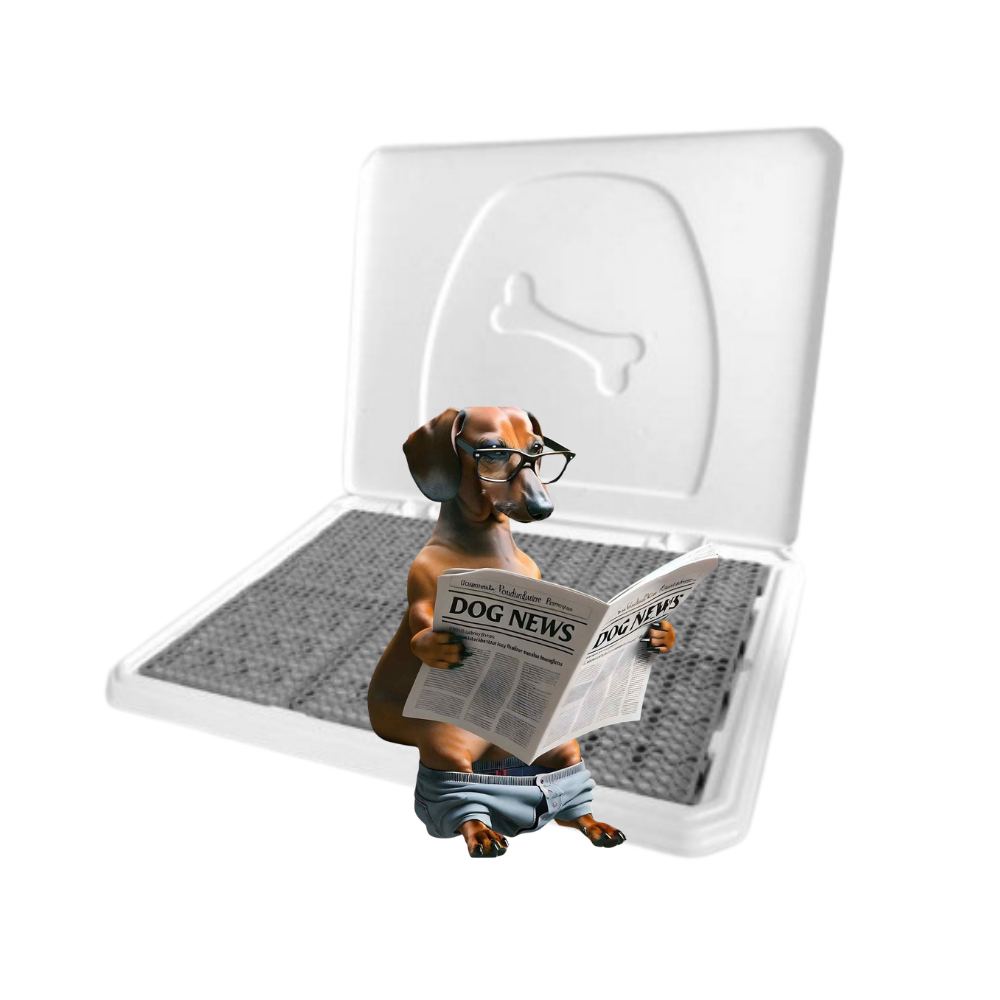 Banheiro Tapete Higiênico Pipi Place Macho Animalíssimo Cinza