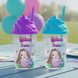 copos personalizados sereia em Oferta na Shopee