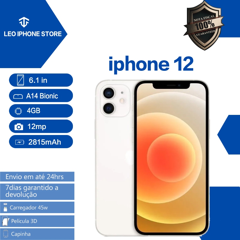 iPhone 12 128GB Original com Garantia
