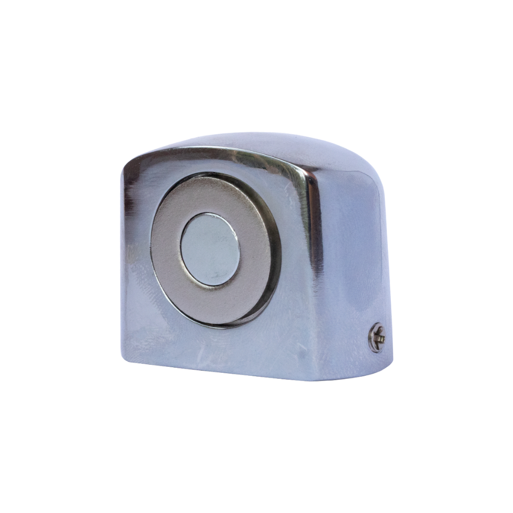 Fixador Batente Magnetico Zamac Porta Vidro Amortecimento