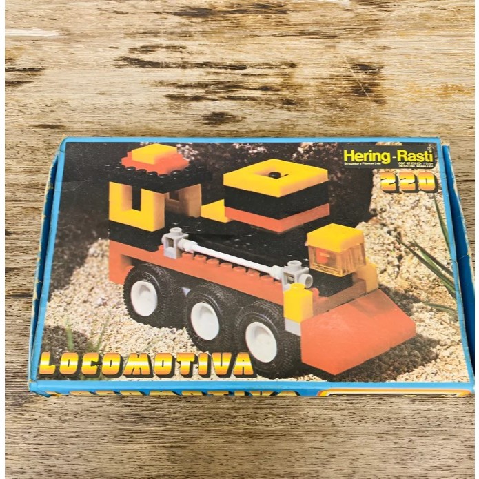 Miniatura Locomotiva 220 Hering Rasti Vintage 70 80 Vermelho