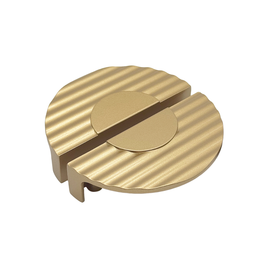Puxador Concha Para Móveis Quarto Portas Gaveta Moon 64mm