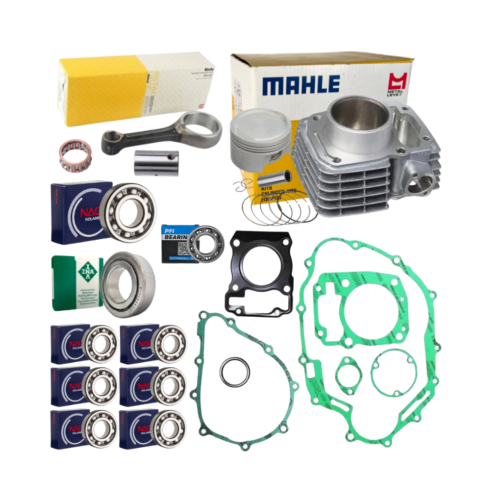 Kit Cilindro Motor Metal Leve CG 150 Fan 150 Titan 150 Juntas Biela Rolamentos em Oferta na Shopee