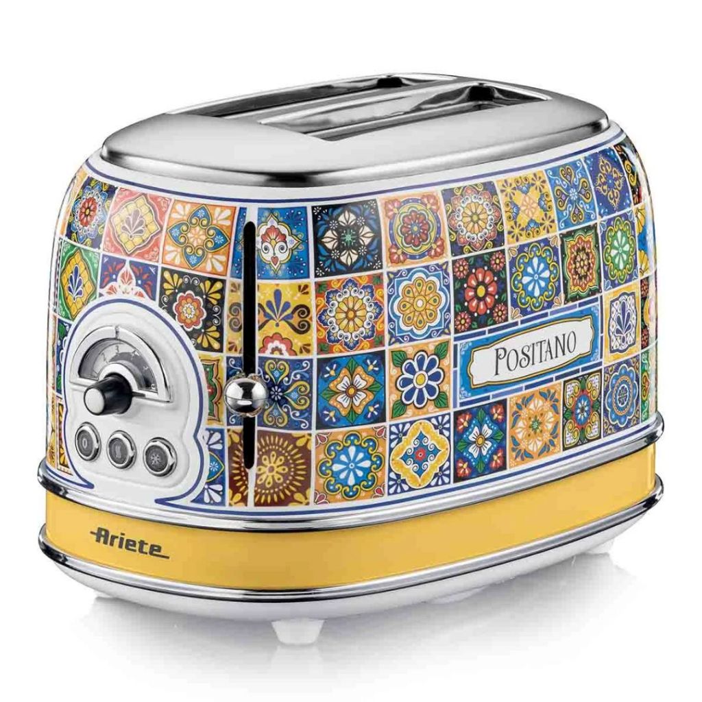 Torradeira Elétrica Ariete Positano 6 Níveis de Tostagem 750w 127V ou 220V