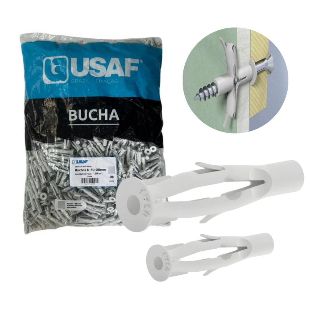 Bucha Branca 8mm: Onde Comprar | BuscaProdutos