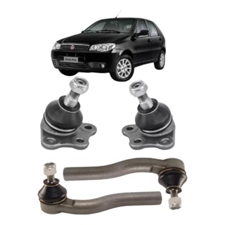 Kit Par Pivô + Par Terminal Fiat Siena Fire 2001 A 2012 em Oferta na Shopee