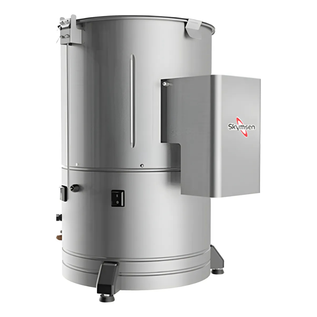 Descascador Elétrico Inox 10kg 520W 1/2CV 200Kg/h (220v) - DB-10 - Skymsen