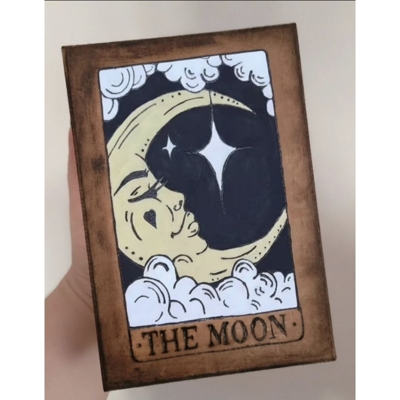 Caixa Para Tarot / Baralho Cigano The Moon