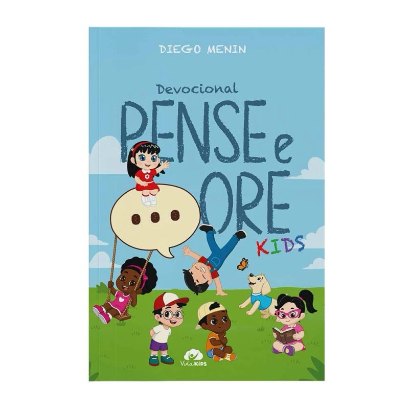 Livro Devocional Pense E Ore Kids | Diego Menin