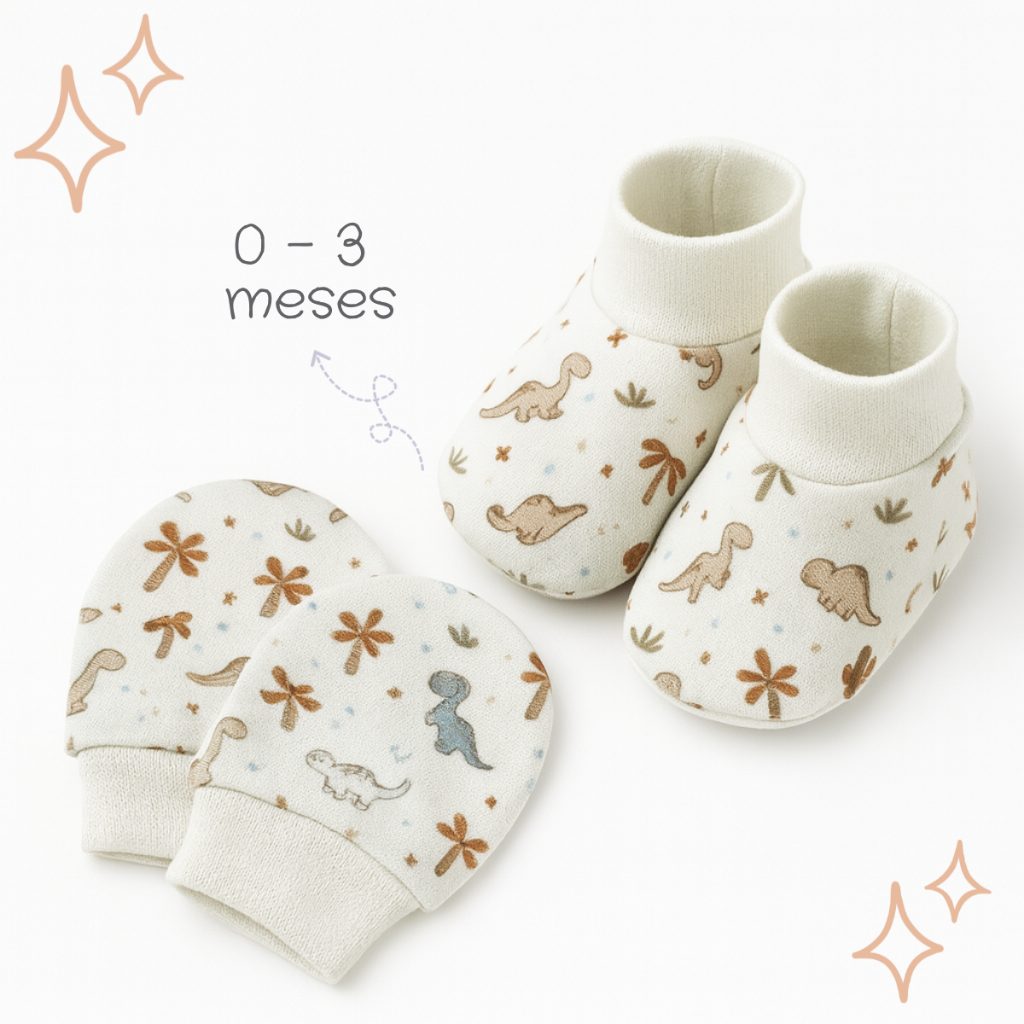 Kit Sapatinho Meia Pantufa e Luva Para Bebe Recém Nascido Lisas Estampadas Enxoval Maternidade em Oferta na Shopee
