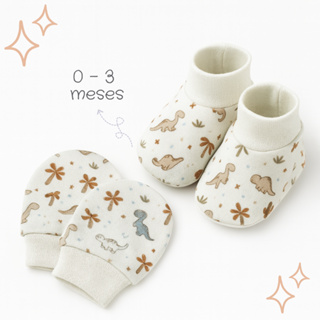 Kit Sapatinho Meia Pantufa e Luva Para Bebe Recém Nascido Lisas Estampadas Enxoval Maternidade em Oferta na Shopee