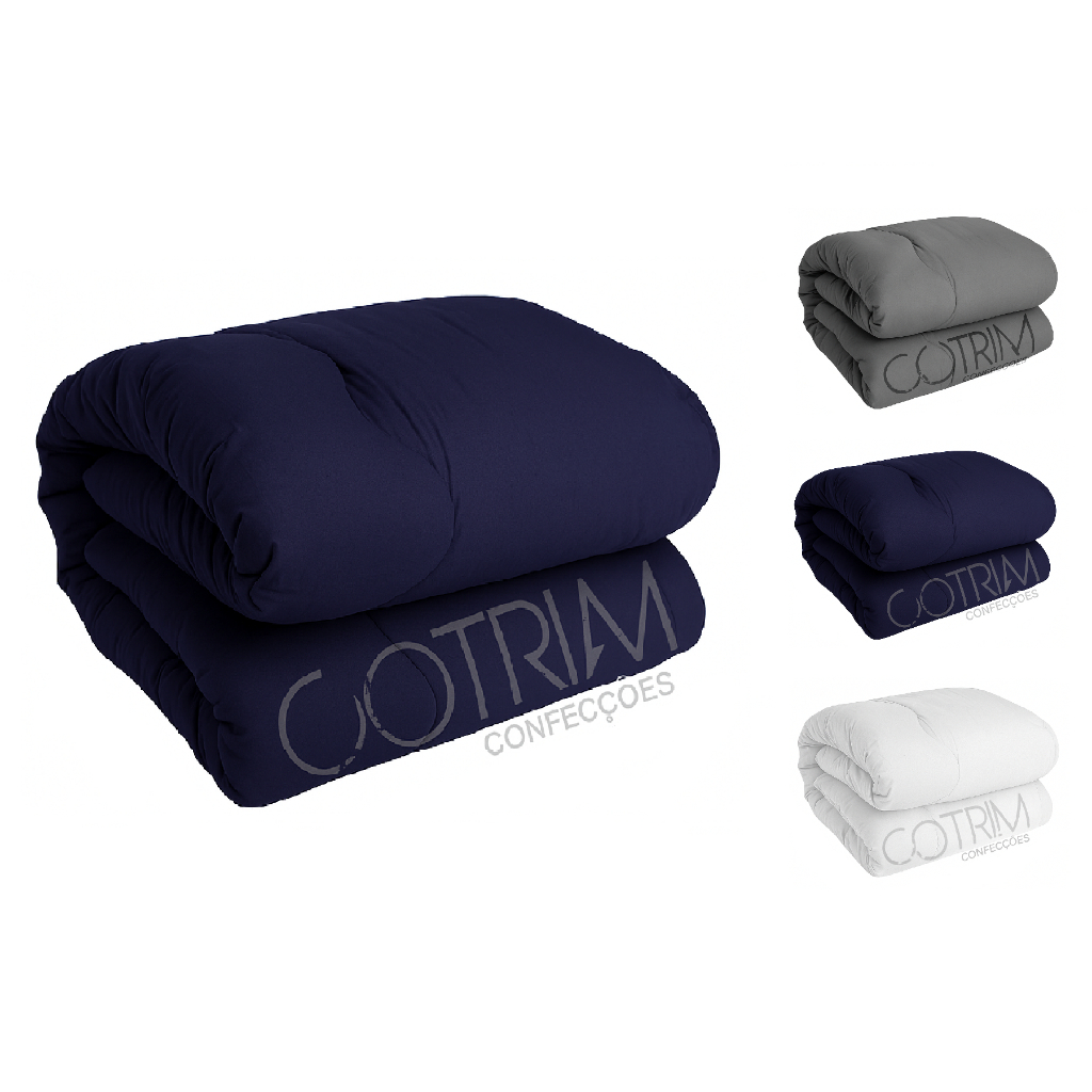 Edredom CASAL 400 Fios DUPLA FACE HOTEL POUSADA EDREDOM QUEEN EDREDON SOLTEIRO