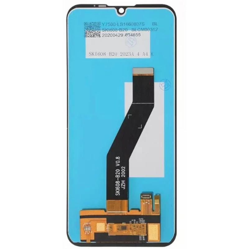 Frontal Tela Display Motorola Moto E6S / E6I (XT2053) Sem Aro