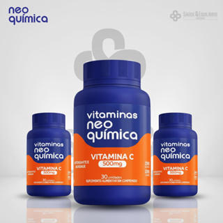 Vitamina C 500mg Suplemento Imunidade e Antioxidante em Oferta na Shopee