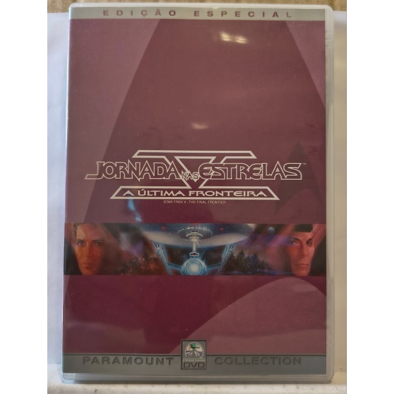 DVD - Jornada nas Estrelas A Última Fronteira, 2 discos, Ed.Especial, original usado em perfeito estado de conservação.