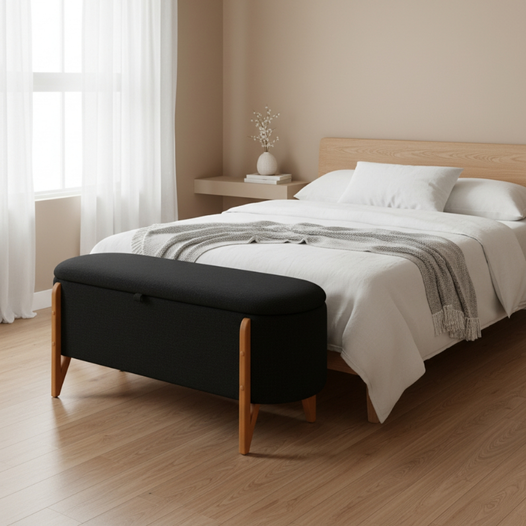 Banco de Madeira com Baú na Black Friday 2025 | BuscaProdutos