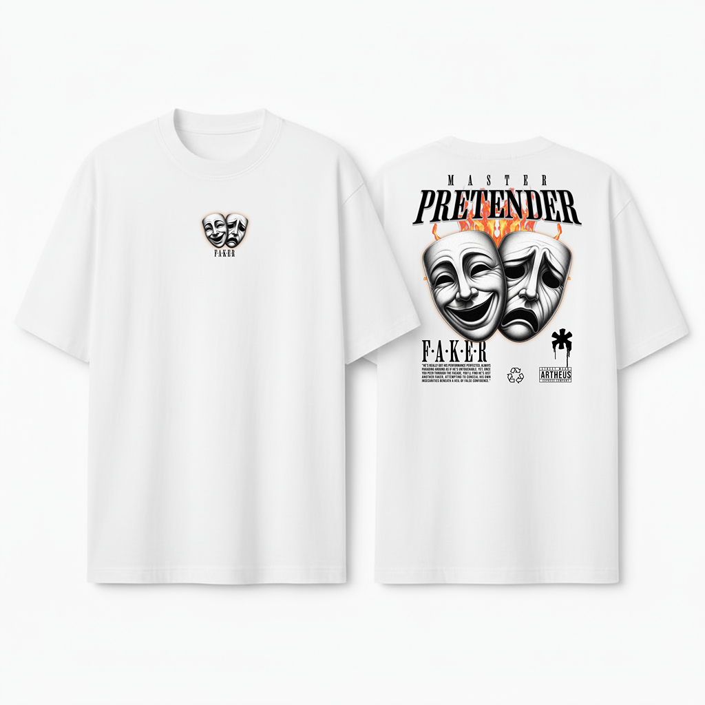 Camiseta Oversized Assalt Streetwear Estampada Moda Urbana Estilo Rua Camisa Larga Manga Curta Jovem