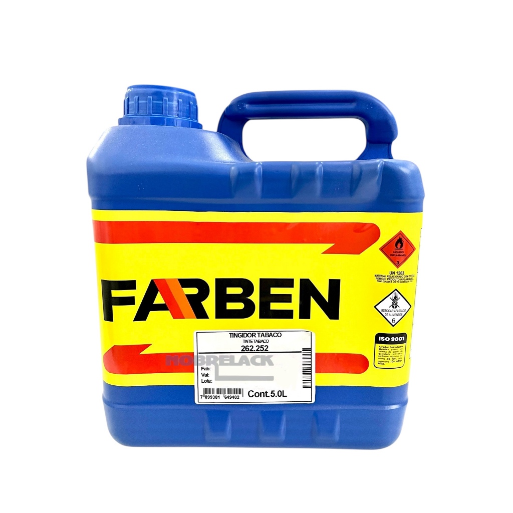Tingidor Para Madeira Corante Tabaco 262.252 Farben 5 Litros