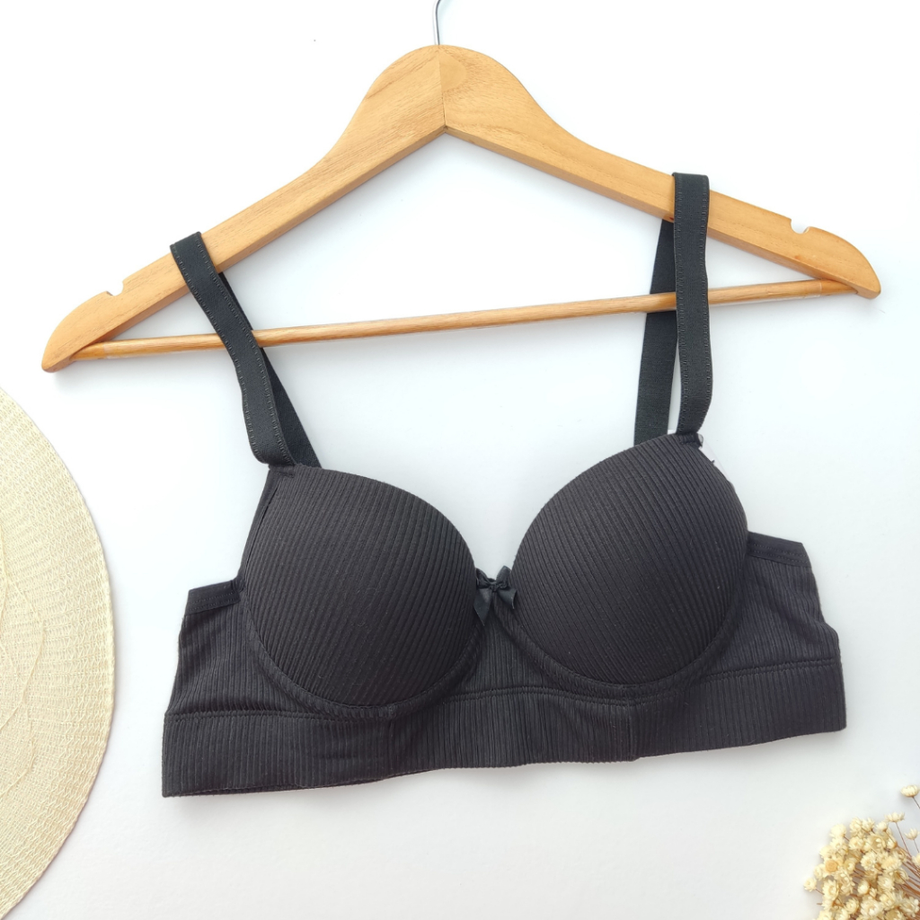 Sutiã Reforçado Joana Canelado com Bojo Aro de Metal Alças Largas e Colchete Triplo em Oferta na Shopee