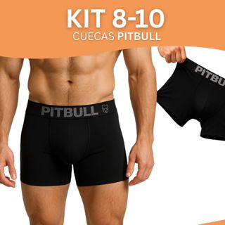 Kit 10 Cueca Boxer Adulto Pitbull Variadas Promoção em Oferta na Shopee
