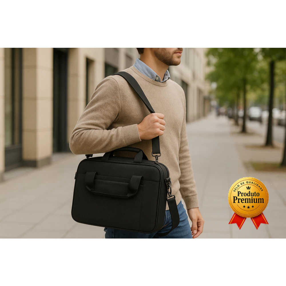 Mochila e Pasta para Notebook Slim Easy Life - Unisex