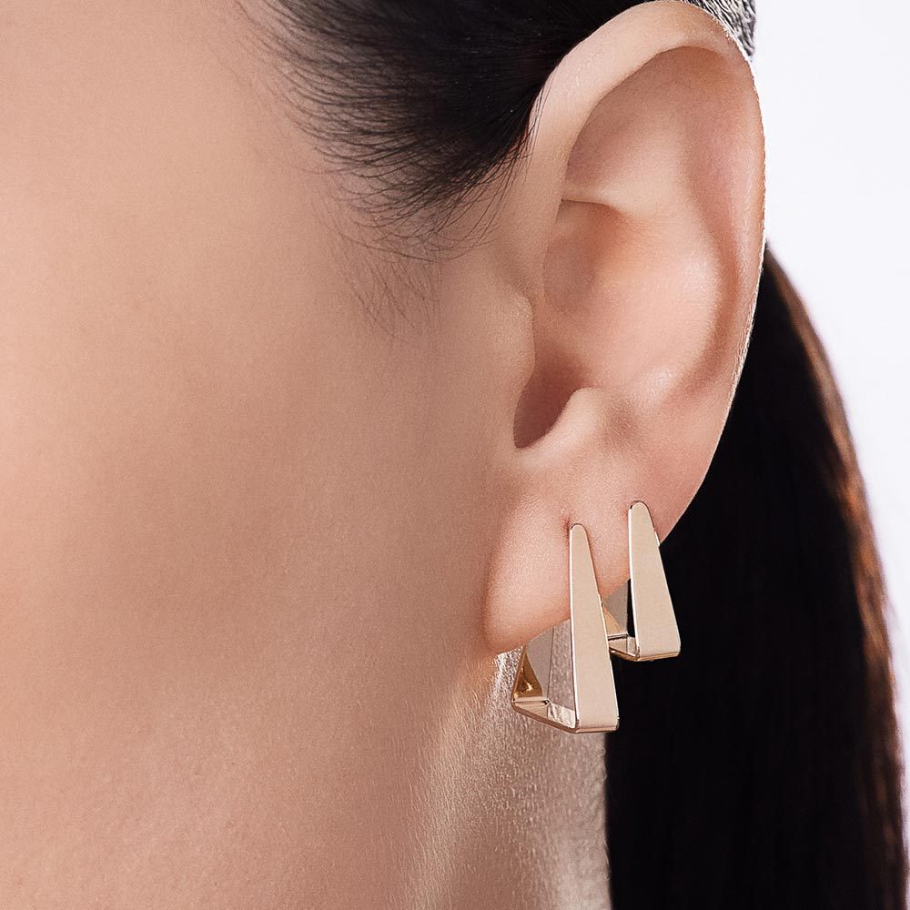 Brinco Triângulo Rommanel: Onde Comprar | BuscaProdutos