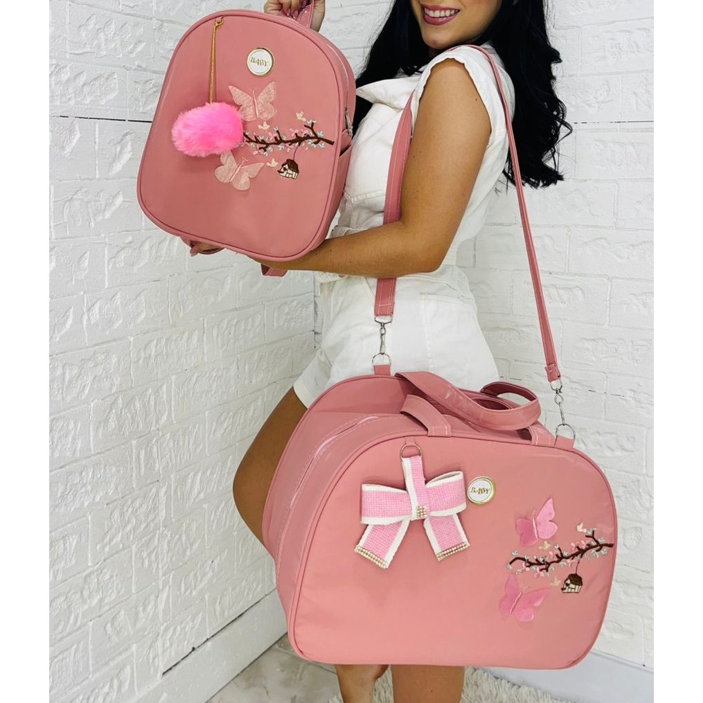Bolsas maternidade 2 peças,Mala e mochila