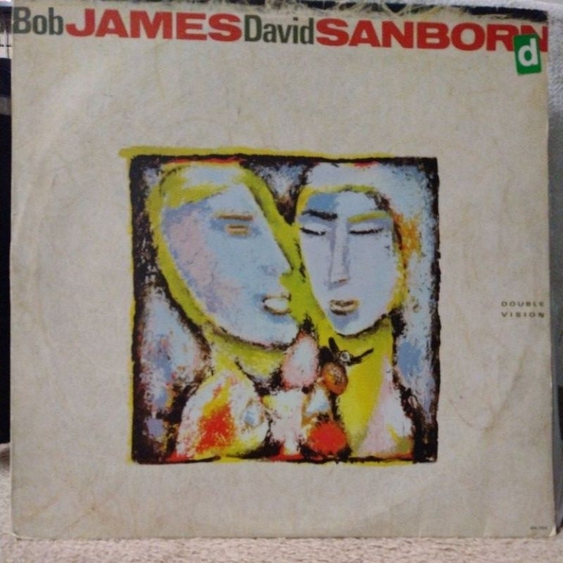LP disco de vinil - Bob James & David Sanborn - Double Vision 1986