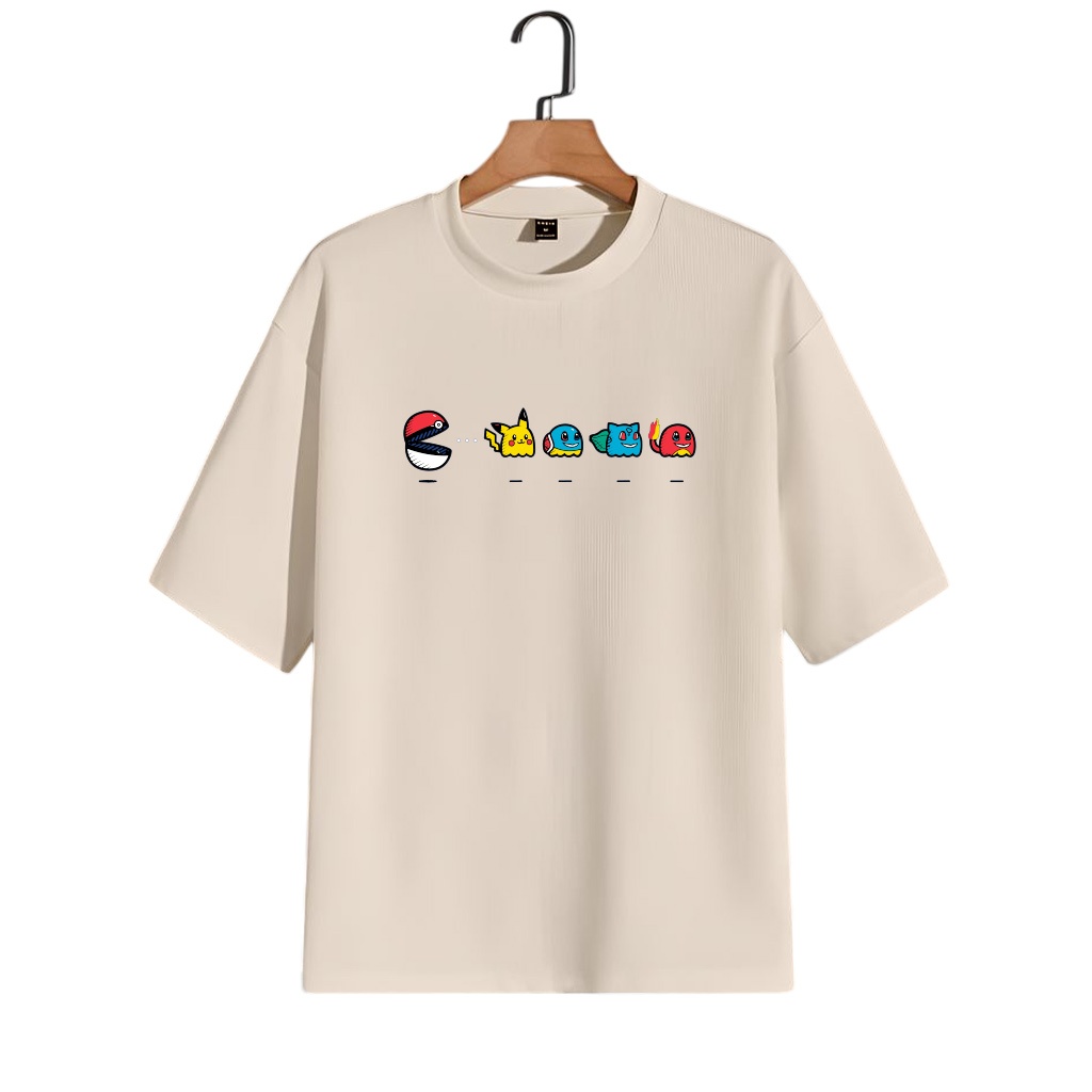 Camiseta Pokémon Unissex Básica 100% Algodão P ao GG