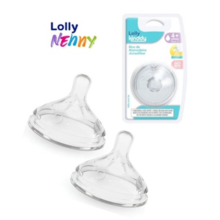 kit 2 Bicos de Mamadeira AureaFlow com 2 Unidades Lolly em Oferta na Shopee