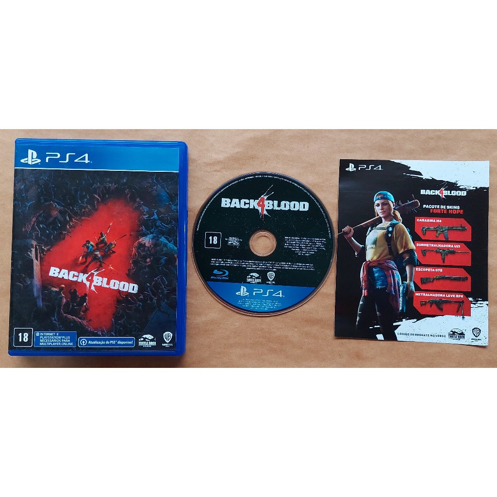 Back 4 Blood Ps4 Plastation 4 Br Midia Fisica