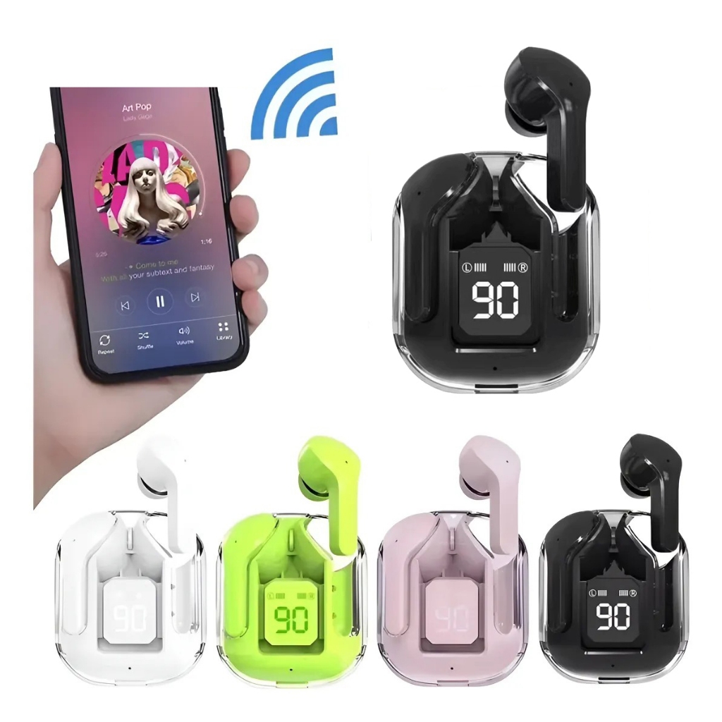 Fone De Ouvido Bluetooth Sem Fio Ipx Nilbas Tws Led Display Digital em Oferta na Shopee
