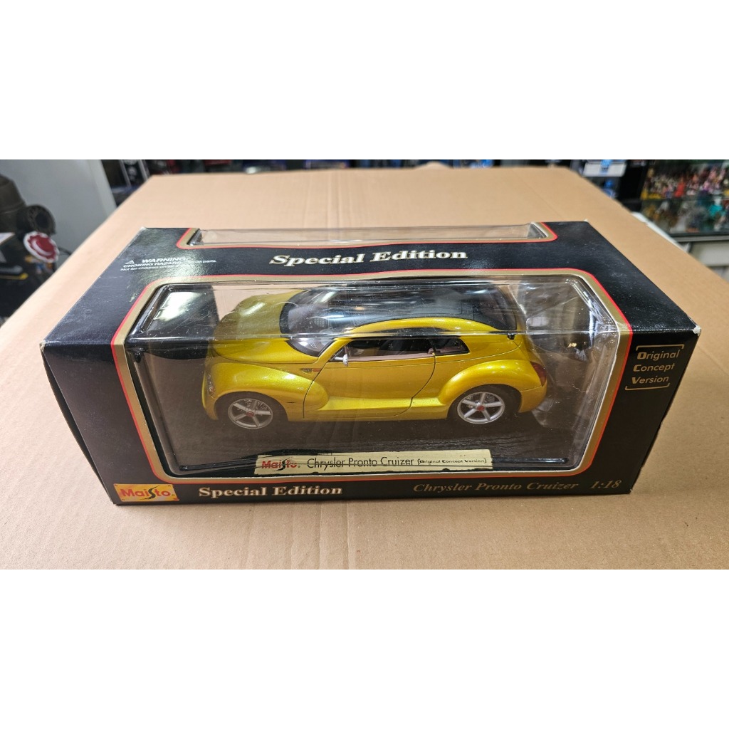 Miniatura Carro 1:18 Chrysler PT Cruiser 1999 Special Edition