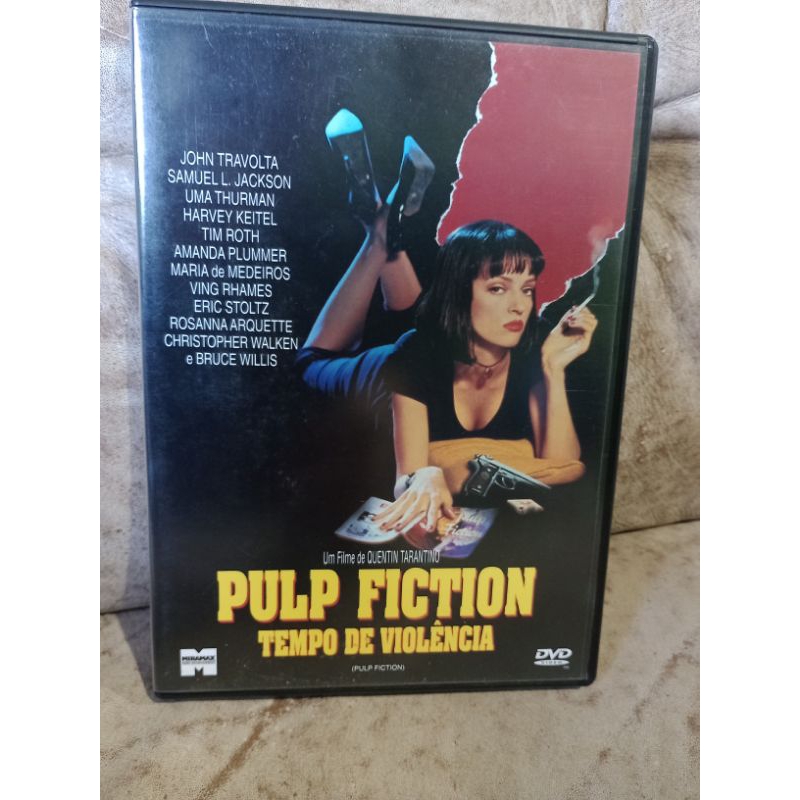 DVD Pulp Fiction Tempo de violência