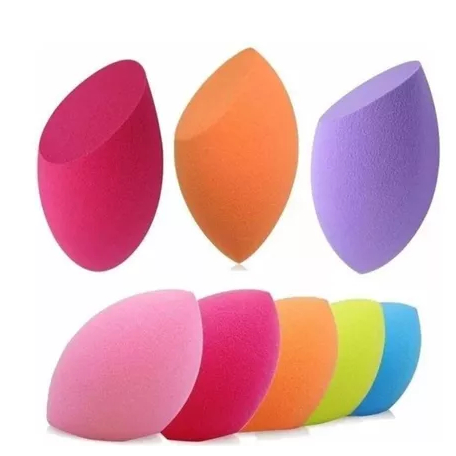 Kit 1 /3/6 PCS  Maquiagem De Esponja Profissional Sponge Puff em Oferta na Shopee