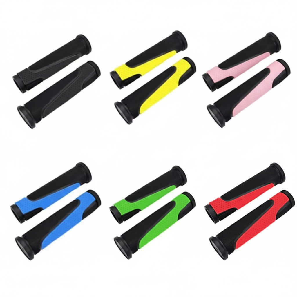 Manopla Luvinha Punho Confort Bike Bicicleta Ergonômico Mtb Várias Cores 125mm