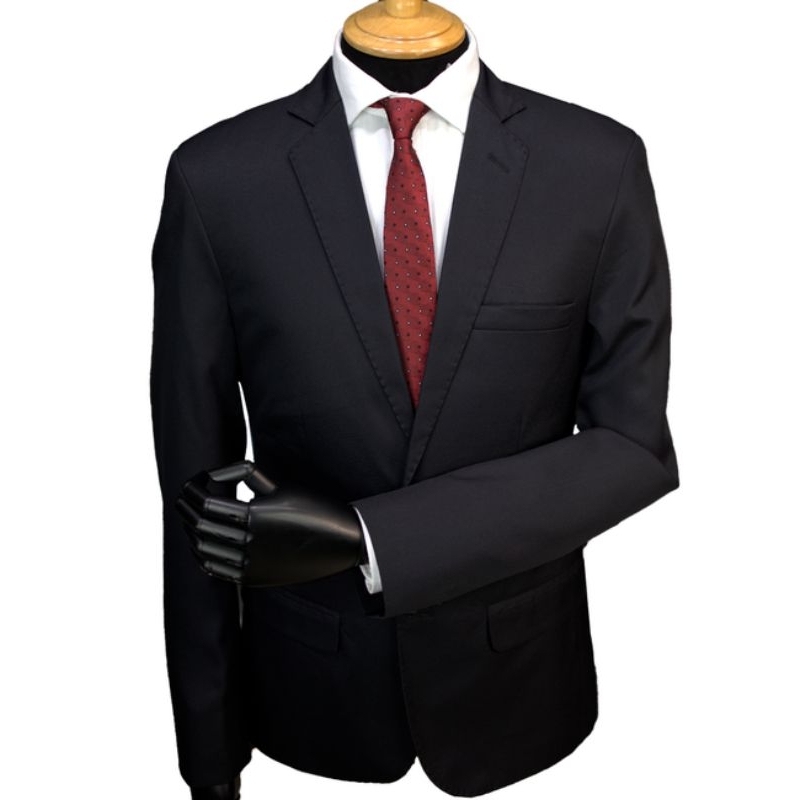 Terno masculino slim oxford- Paleto+Calça