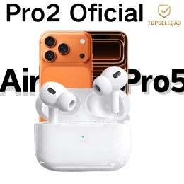 Fone Bluetooth Pro5 Premium | Imersão Total c Cancelamento Ruído Qualidade Superior p iPhoneAndroid