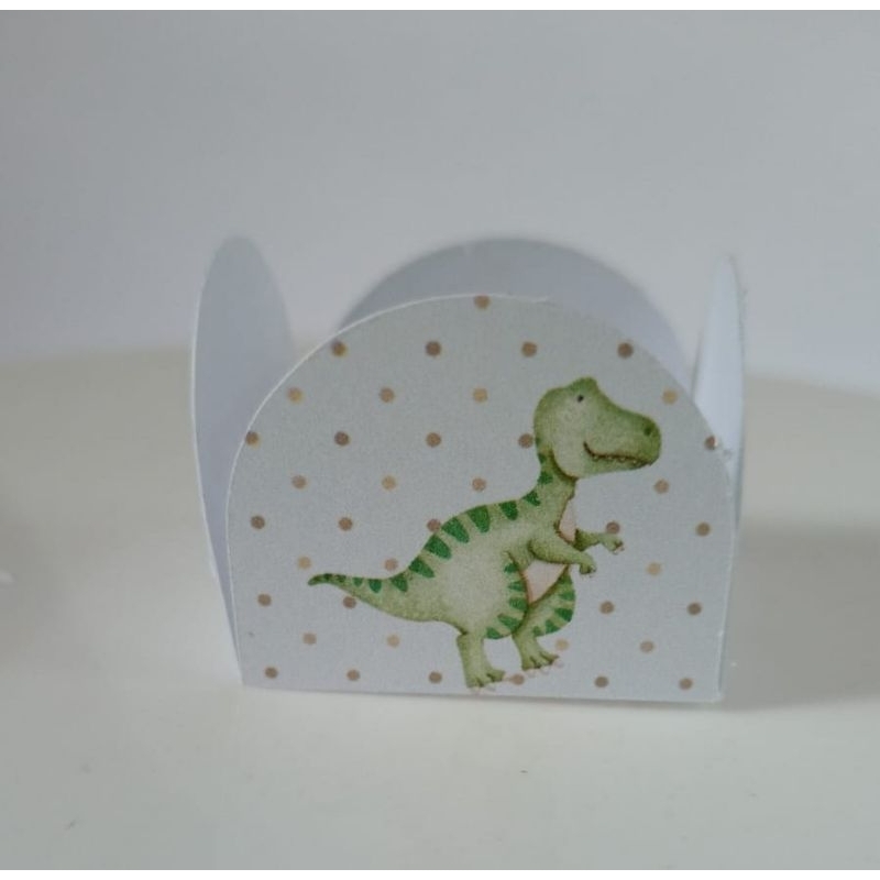 Forminha de doce personalizado para festa - Dinossauro Menino - doce de aniversário, brigadeiro